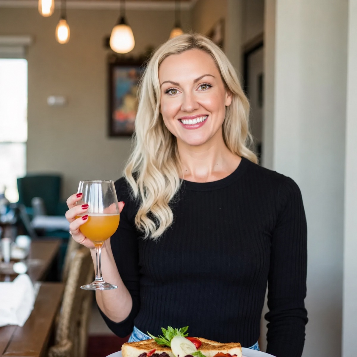 Gina Marie, food blogger and restaurant storyteller behind The Bistro Spotlight